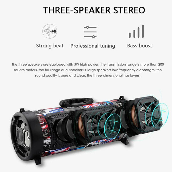 Portable High-Power Bluetooth Speaker